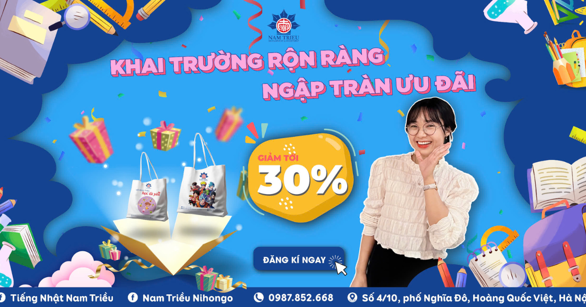 Nam Triều khai giảng khóa tháng 9/2024