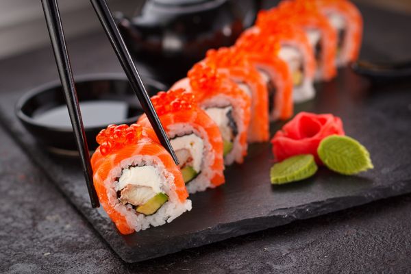 Sushi là một biểu tượng của ẩm thực Nhật Bản