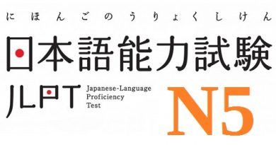 Hướng dẫn bài thi Năng lực tiếng Nhật N5